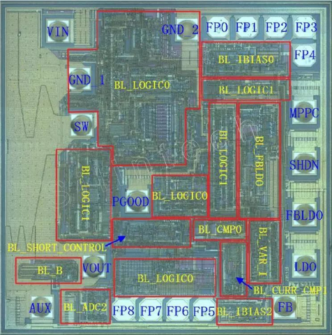 LTC3105 chip architech