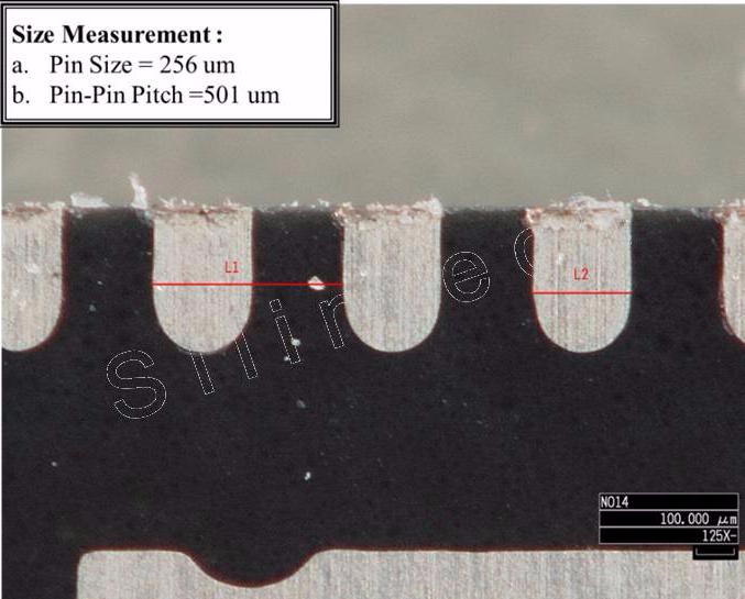 RDA5870E Pin Size copy